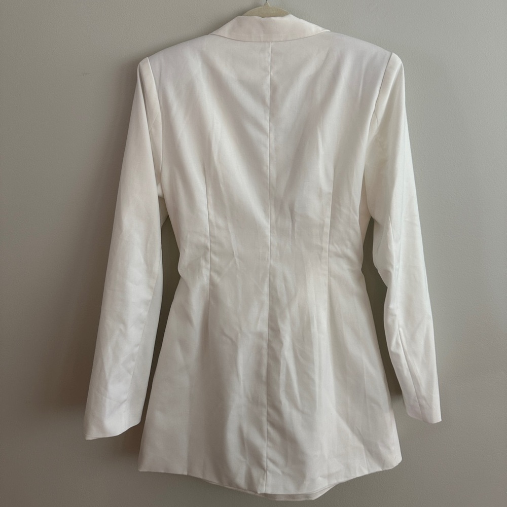 Lioness VIP Only Blazer Mini Dress White - Picture 10 of 10